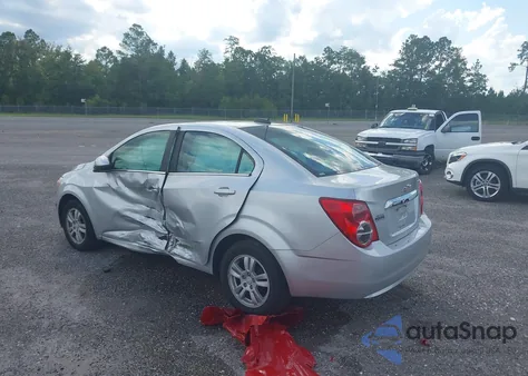 2015 Chevrolet Sonic Lt Auto из США, поврежденный, VIN 1G1JC5SH2F4129590